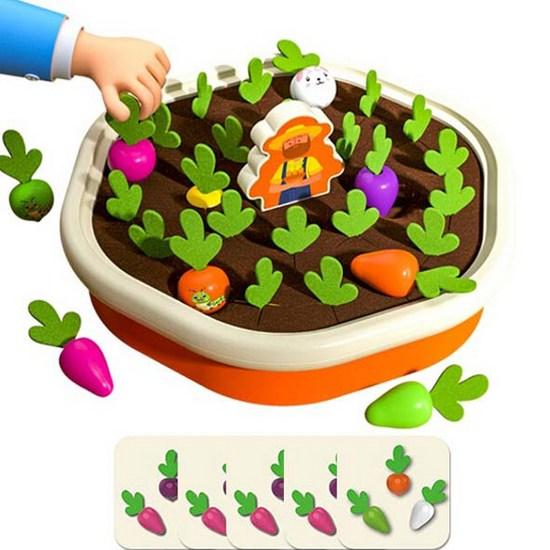 Joy Kids Mini Farm Carrot Pull Memory Game, popular Korean game