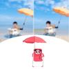Beach Chair Camping Chair with Umbrella Backrest Foldable Sturdy Steel Frame Outdoor Seating for Picnics Boys Girls Children