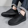 Fashion 2025 Men Outdoor Flat Classic Black Sports Shoes Lace Up Skateboard Board Shoe Walking White Fashion Running Sneakers