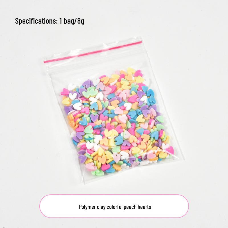 Colorful Polymer Clay Slice Set: DIY Resin Accessories for Phone Cases & Cartoon Hair Clips