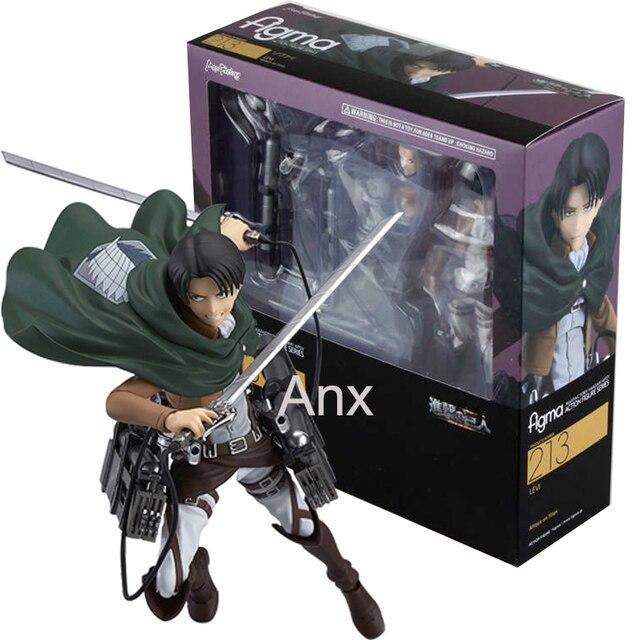 15cm Levi Action Figure Rival Ackerman Attack On Titan Anime Figure Eren Jaeger Shingeki No Kyojin Attack On Titan Figurine