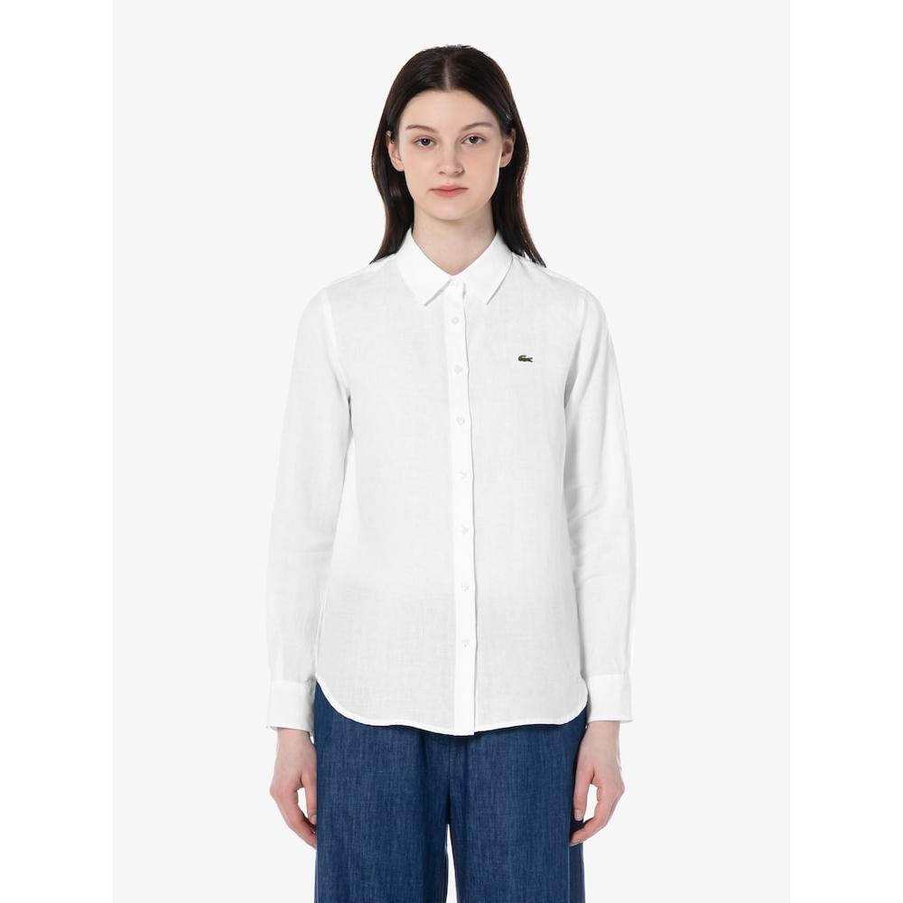 

LacoSte Женская рубашка из льна S basIC Cf904e 54g 001 q2nCf904e 54g001 034