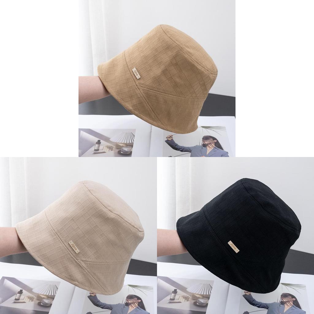 Cotton Fisherman Hat With Sun Protection And Breathable Design For Casual Outdoor Wear