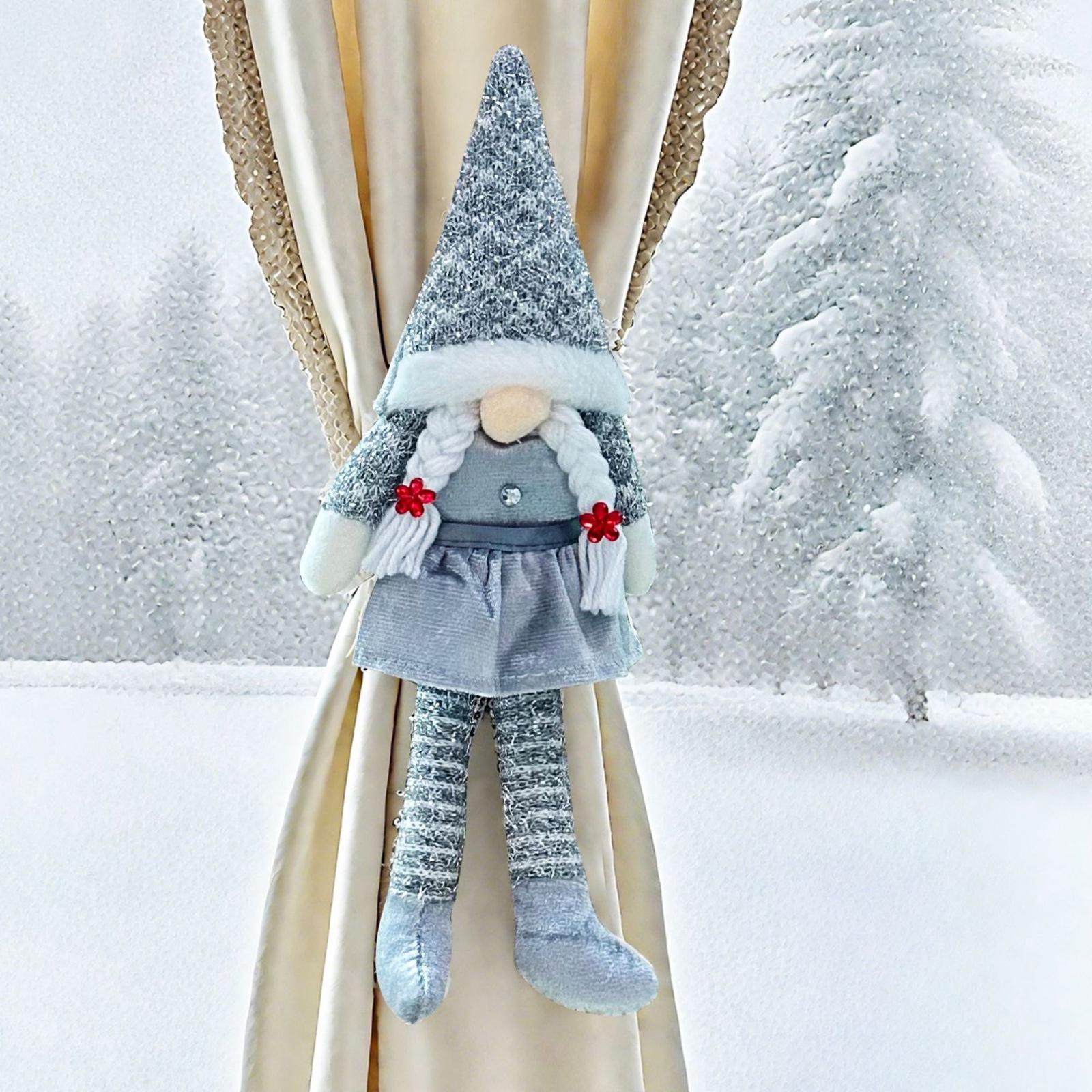 

Christmas Curtain Buckle Decorations, Christmas Curtain Buckle Creative Atmosphere Decoration For Restaurants And Hotels One Size