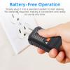 Outlet Tester, Portable Electrical Socket Tester   110V 120V AC Receptacle Analyzer with GFCI RCD Test, Live Neutral