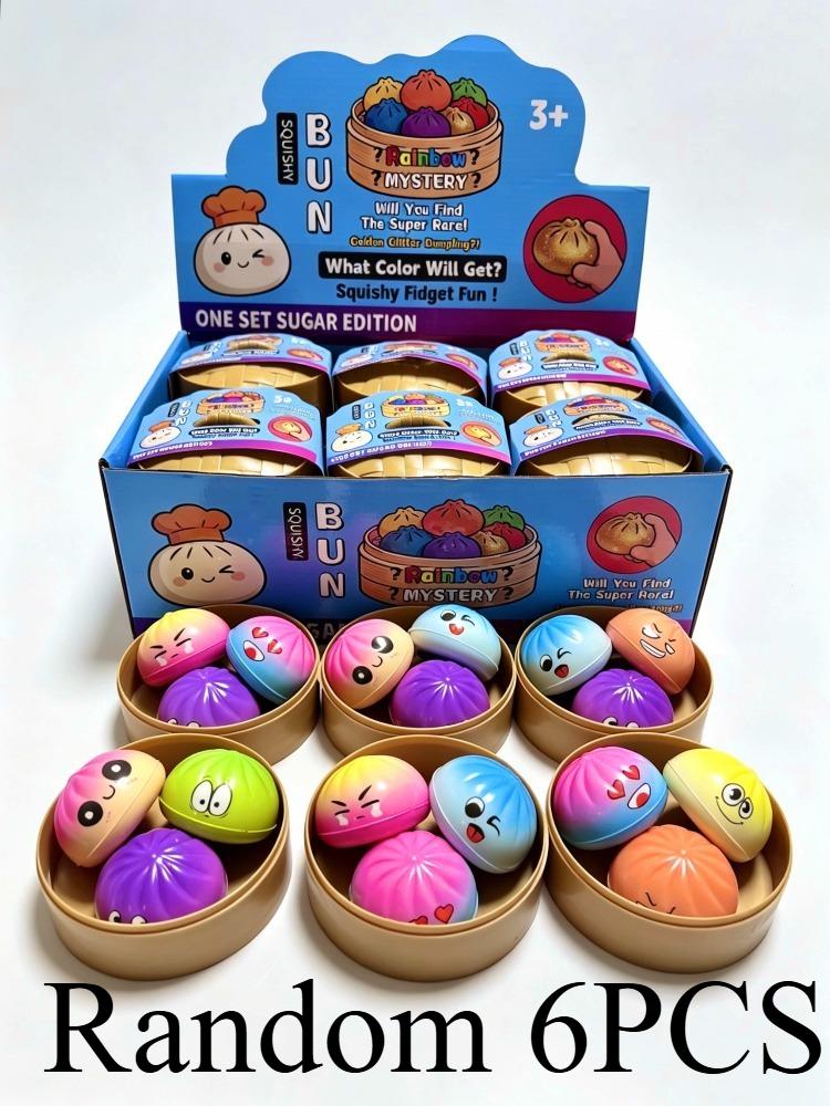 Zucker Edition Squishy Mystery Brötchen Spielzeug Farbe Langsam Rückprall Knödel Stressabbau Kneten Fidget Spielzeug Kinder Schreibtisch Dekoration Geschenk