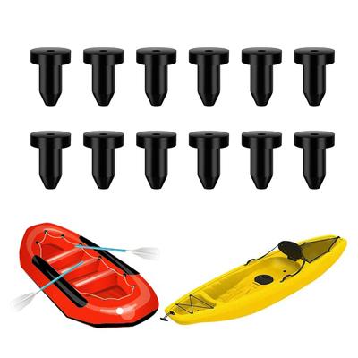 12 Pcs Kayak Drain Plug Replacement Silicone Scupper Plugs High Elasticity Silicone Drain Holes Stopper Bung Durable