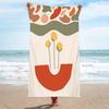 Microfiber Terry Cloth Digital Printing Fashion Pattern Beach Towel Bath Towel Seaside Blanket Shawl Sweat Towel