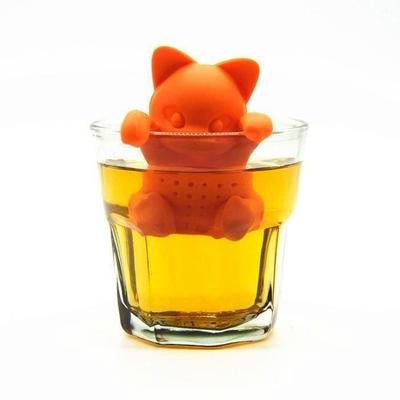 The Cat Infuser Tea Infusion Filter Ball Cats Tea Cat Silicone