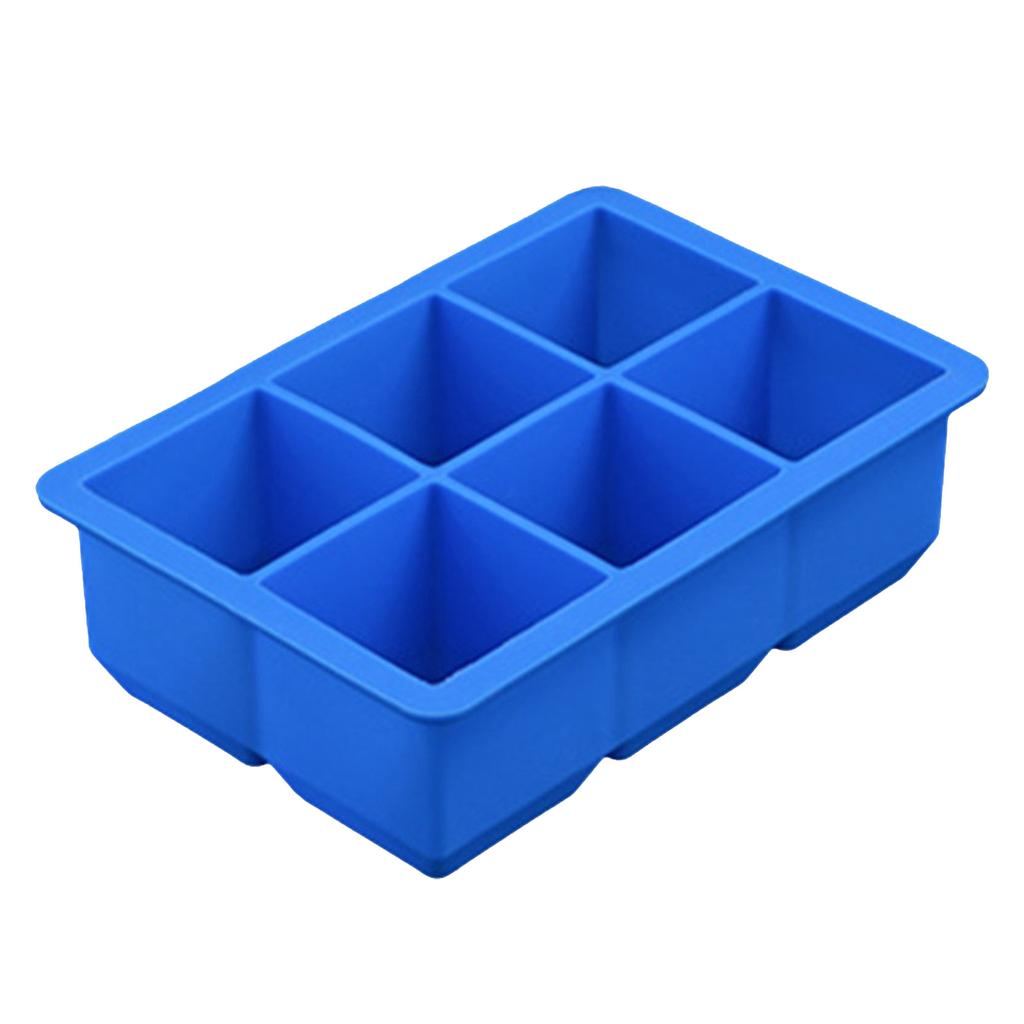 Silicone Ice Tray Ice Box With Lid Homemade Ice Grid- Creative Can Be Superimposed Multi-grid Ice Artifact Press The Ice Tray