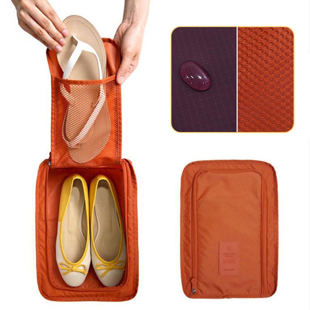 Portable Shoe Bags Travel Holds Multifunction Waterproof Folding Storage High Capacity Shoe Pouch Organizer