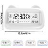 Desk Decorations Table Clock Bedroom Decoration Led Digital Alarm Clock Data Times Calendar Electronic Multi-function Desktop