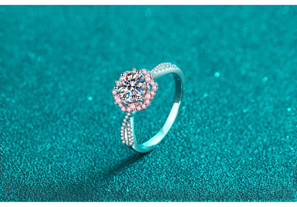 GRA Certified Moissanite Wedding Ring Set S925 Sterling Silver D Color VVS1 Bridal Ring Set for Women Luxury Anniversary Gift