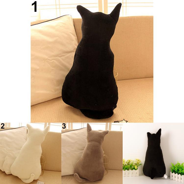 Adorable Plush Back Cat Toy Sofa Pillow Cushion Perfect For Cozy Home Decor