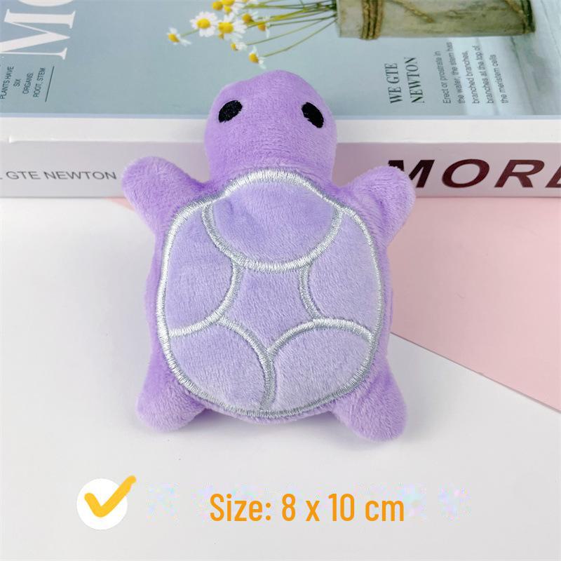 Xiaohongshu Cartoon Turtle Doll Rucksack, Anhänger, Haarnadel, Bekleidungszubehör und Kinderspielzeug