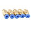 5PCS 3D Printer Accessories PC4 M6 Straight Through Pneumatic Joint Outer Diameter 4MM