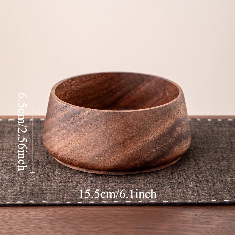 

South American Walnut Tea Wash Tea Cup Storage Basin Teaset Accessories Large Capacity Wastewater Tea Residue Water Basin