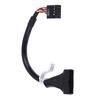 20 Pin Jack USB Male to 2.0 9 Pin Female Splitter Adapter Cable Converter for Consumer Electronics Accessories