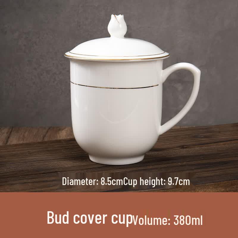 Ceramic Lidded Tea Cup Other
