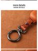 Premium Cowhide Genuine Leather Key Case for L9 Model - Ideal Car Key Protector