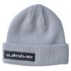 Quiksilver QBE244304 HTR Men's Beanie, Acrylic, Water-Repellent, 2-Way Design,