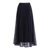 2026 Spring High Waist Pleated Mesh Skirt, Double-Sided Wear, Large Hem, Slimming Commuter Style.