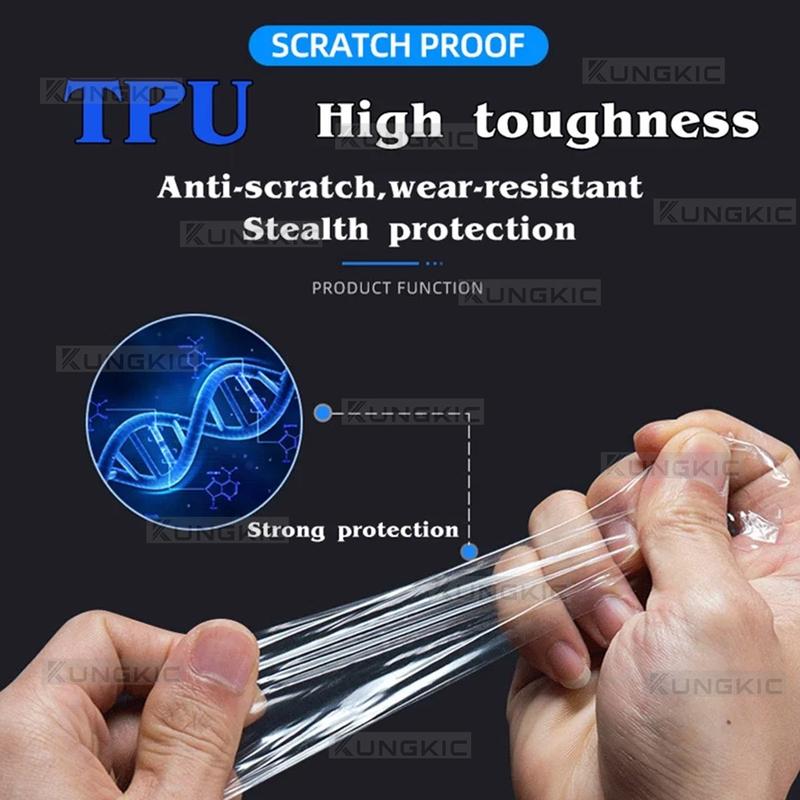 For Kia Sportage 2015- Car Exterior Headlight Anti-scratch Front Lamp Tint TPU Protective Film Clear Accessories Sticker