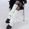 Y2K Harajuku Knit Leg Warmers: Japanese JK Student Bell Bottom Socks