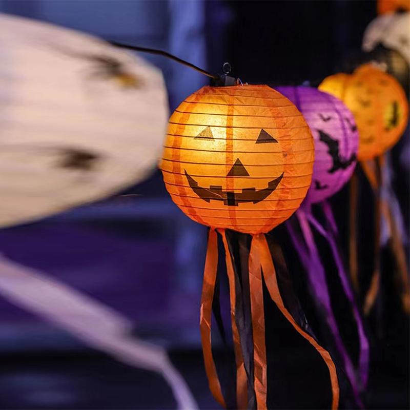 1/5 Stück Halloween Kürbis Laternen Halloween Dekorationen Laternen Cosplay Requisiten Haus Außen Dekoration Kein Strom Benötigt