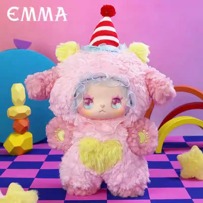 Genuine Lovely Emma Weird Party Series Plush Blind Box Trendy Toy Doll Room Decor Collectible Ornament Girl Surprise Gift
