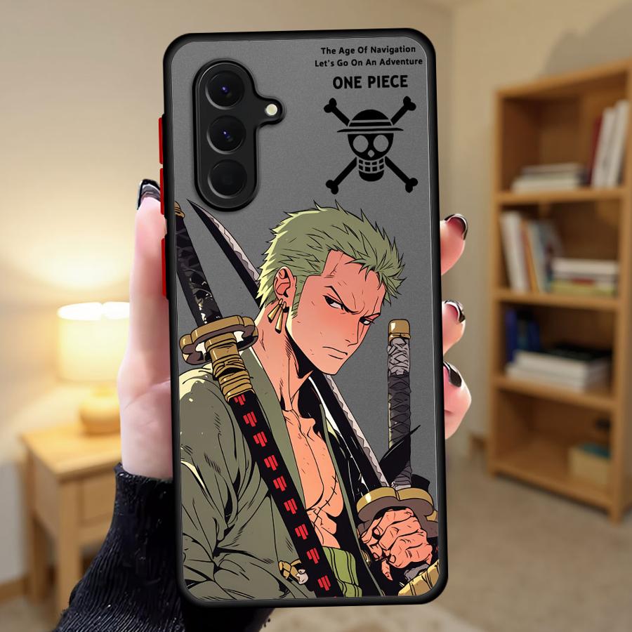 One Piece Zoro Cool Case for Samsung Galaxy A17 A52 A34 A36 A53 A14 A23 A52S A72 A16 A15 A35 A73 A33 A56 A55 A54 Phone Cover