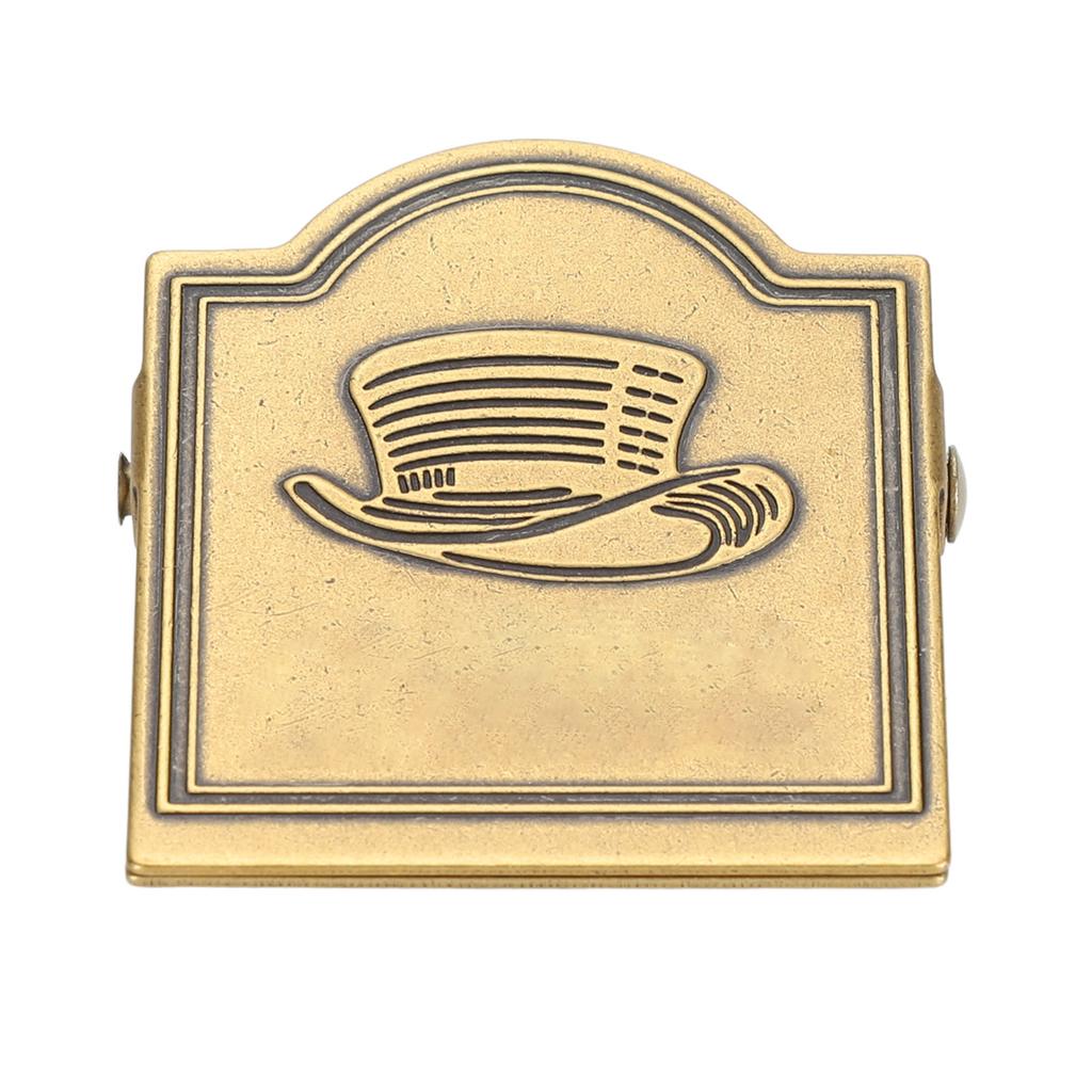 Messing Klemheftklammer Vintage Dekorativ Starke Klemmkraft Buchklemme für Journal Notizbuch Zeichenpapier Skizzenpapier