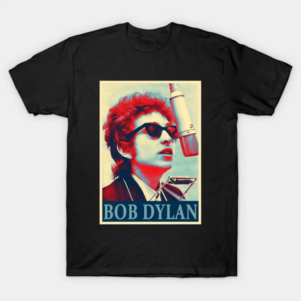 Bob Dylan Hope T Shirt Vintage Streetwear Unisex Versatile Breathable Comfortable Soft Slightly Designer Clothes Stylish