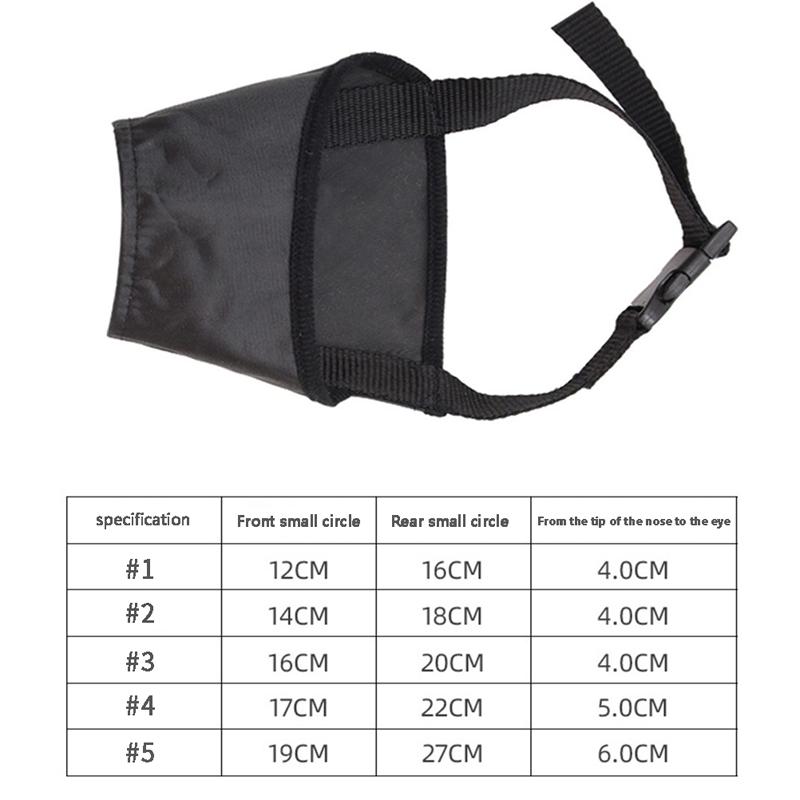 Nastavitelné Prodyšné Bezpečnostní Náhubky pro Psa Proti Kousání Proti Štěkání Proti Kousání