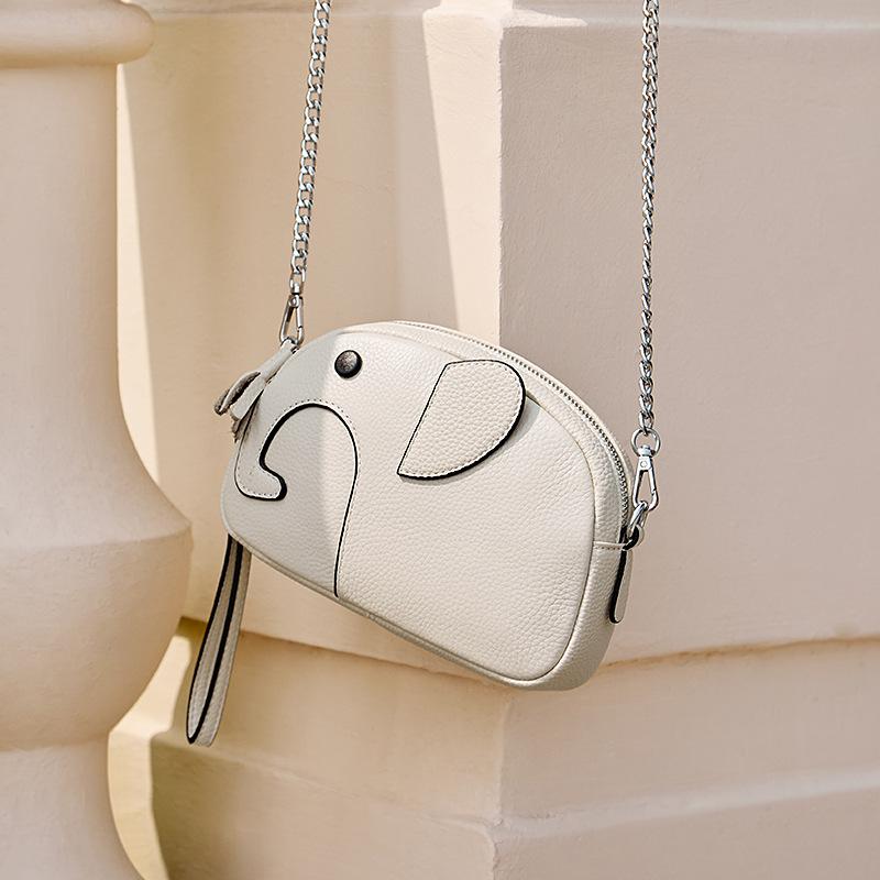 

Mrs. Qiao Genuine Leather Phone Bag Women s Crossbody Small Bag 2025 New Model Ladies Clutch Autumn Winter Mini Coin Purse Long19.5CM、Wide4.5CM、 бежевий