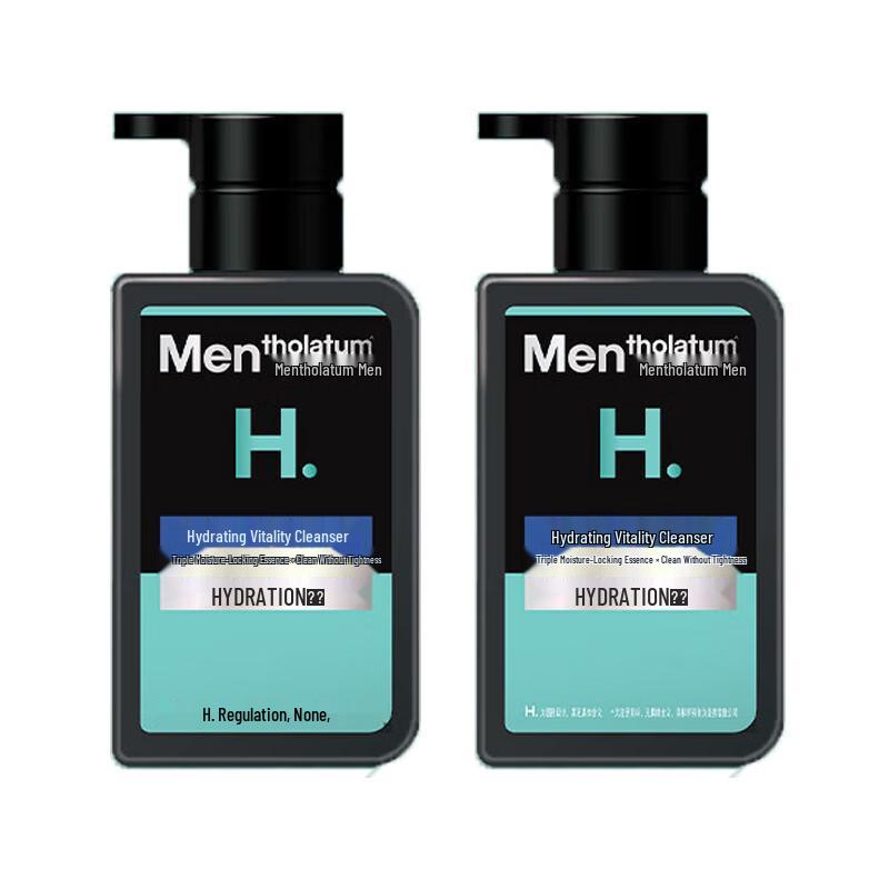 Mentholatum Men s Hydrating Facial Cleanser 2-Pack