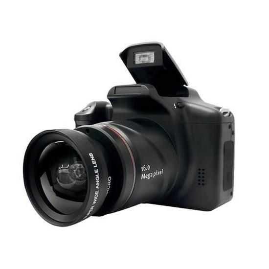 English Version Rechargeable 16MP HD Mini DSLR Camera XH05S