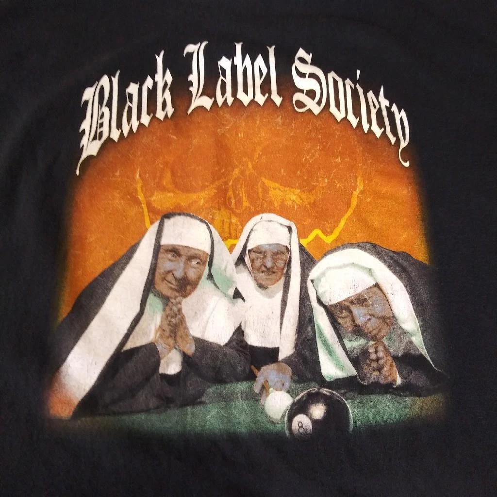 Black Label Society Shot To Hell Tour 2007 Concert Black All Size T-Shirt L