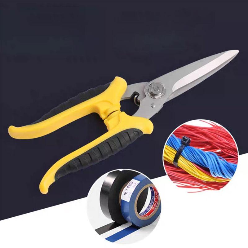 1pcs Outdoor Garden Tools Multi Functional Household Use Picking Scissors Electric Wire Electrician Cutting Iron Sheet Cutting