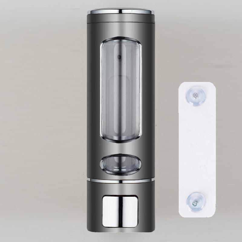 Liquid Soap Dispenser 400ml Wall Mounted Refillable for Bathroom Kitchen Hotel Shower Gel Lotion Pump for Toilet Bathroom Hotel