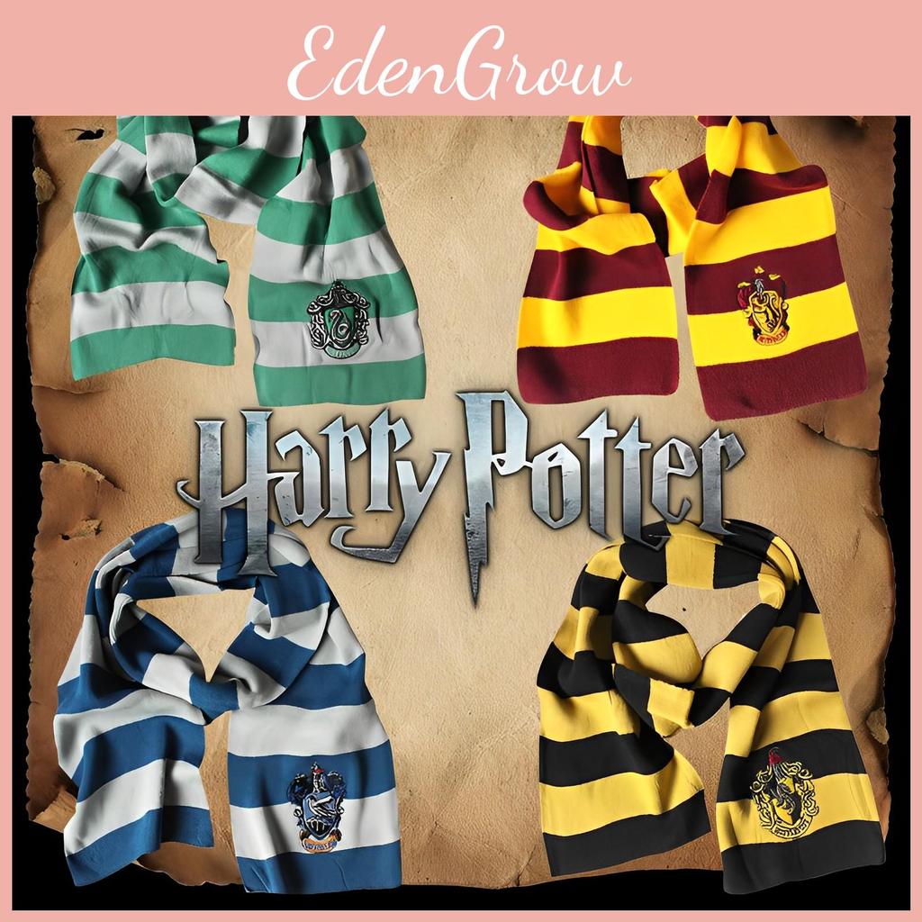 Gryffindor House Crest Patch Scarf For Harry Potter Fans Keep Warm With Style!