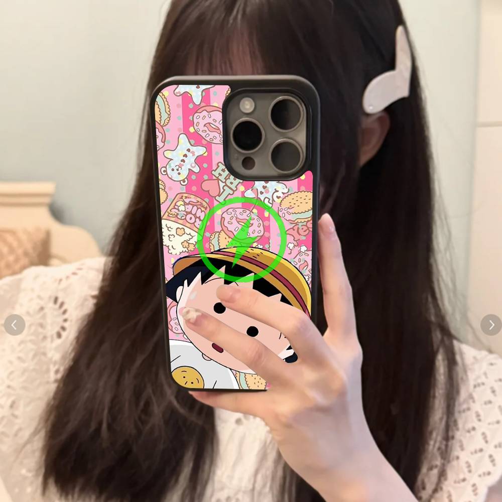 

Anime Chibi Maruko Chan For Magsafe Magnetic Phone Case For IPhone 17 16 Pro Max 15 Plus 14 13 12 11 Cover iPhone 12