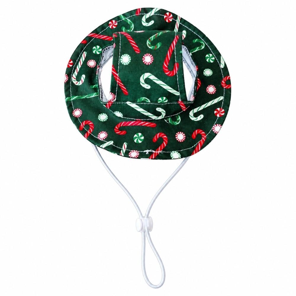 Plaid Pattern Cat Neck Tie Leash Ring .Plaid Puppy Hat Christmas Pet Collar Puppy Kittens