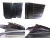 Authentic BVLGARI Serpenti Scaglie Black Leather Flap Long Wallet #b294 Open Box