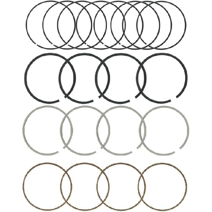 STD Motor Kolbenring Kompatibel mit 06-17 Buick Chevy Pontiac Saturn 2.4L, Ersetzt 9761304910 Kolbenringsatz (Nur für Standardgröße)