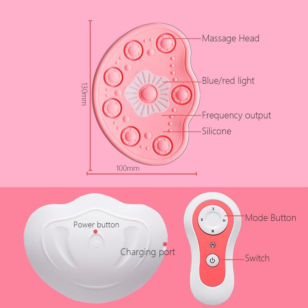 Brustmassagegerät, Brustvergrößerung, Brustpflege-Massagegerät, entworfen für Frauen, Rosa