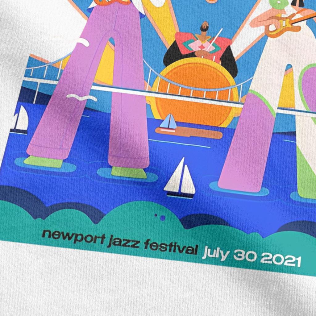 Magliette Jazz Newports Khruangbin da Uomo Top in Cotone Divertenti Manica Corta Girocollo Maglietta Magliette Estive