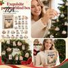Cat Lover Gift Ideas Ragdoll Advent Calendar, Includes 24 Kitten Acrylic Hanging Ornaments, Cute Christmas Calendar 2D Flat Kitty Pendants for