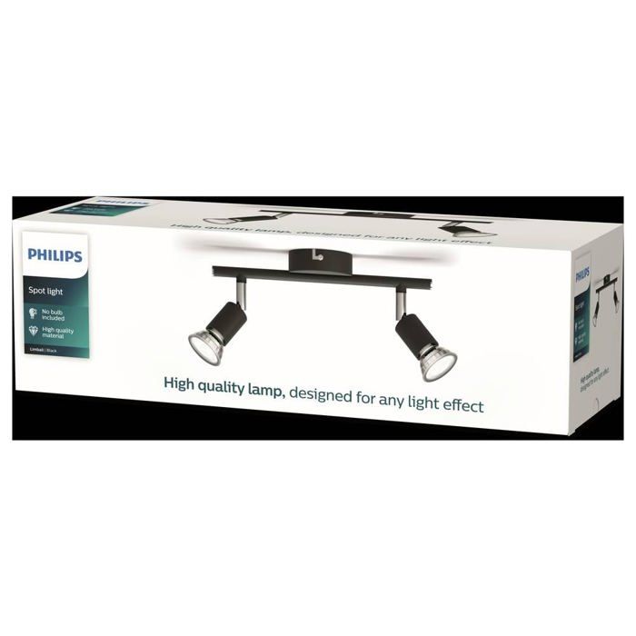 Philips Limbali 8719514465237 Stropní bodové svítidlo GU10 černé
