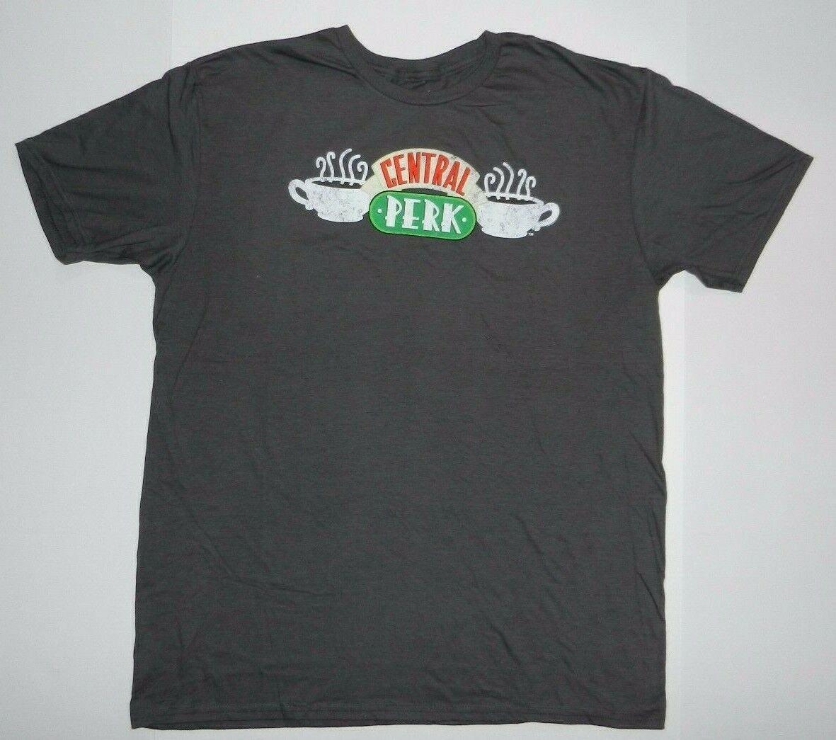 26 Friends Men s TV Show Series Central Perk Graphic Gray T-Shirt New Unisex T-Shirt M